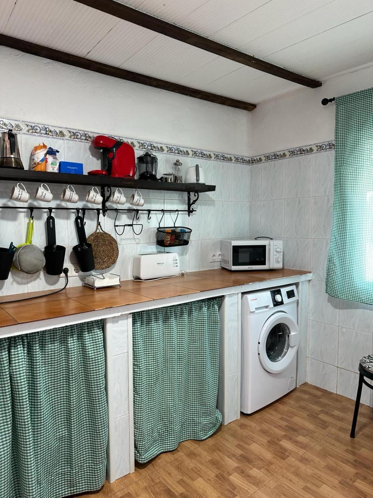 Casa Rural Quejigo Con Piscina 圣奥拉利亚德尔卡拉 外观 照片