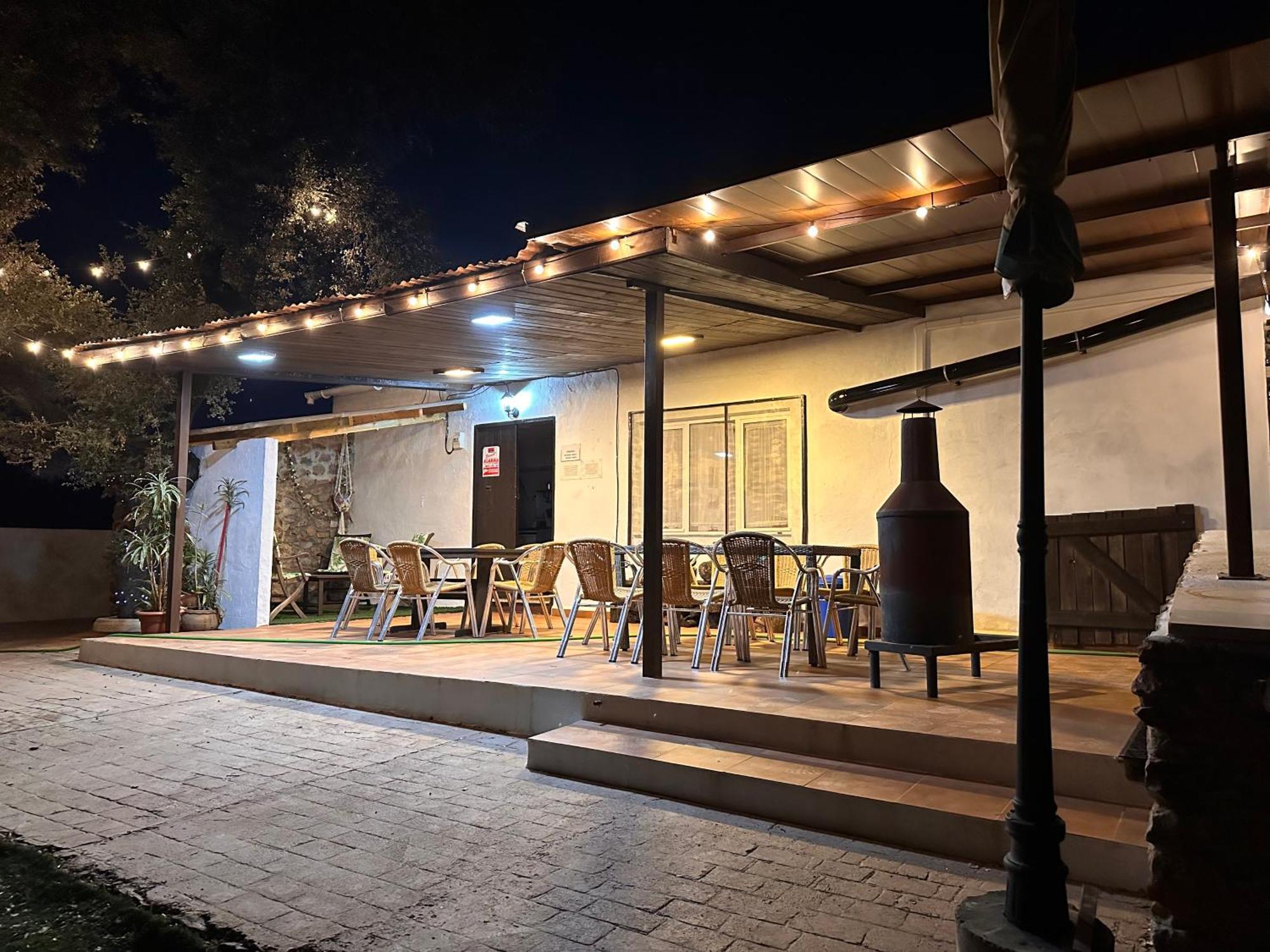 Casa Rural Quejigo Con Piscina 圣奥拉利亚德尔卡拉 外观 照片