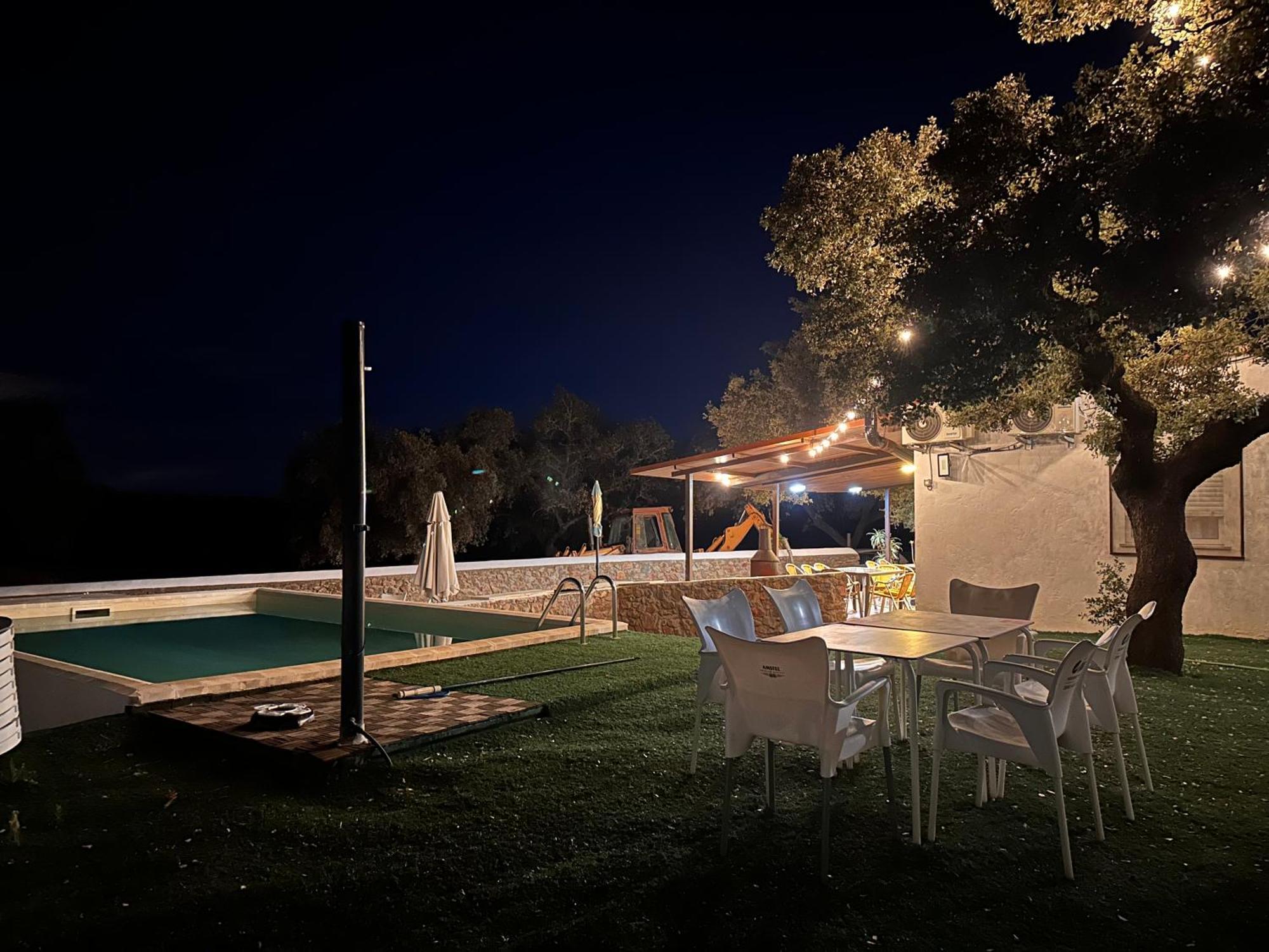 Casa Rural Quejigo Con Piscina 圣奥拉利亚德尔卡拉 外观 照片