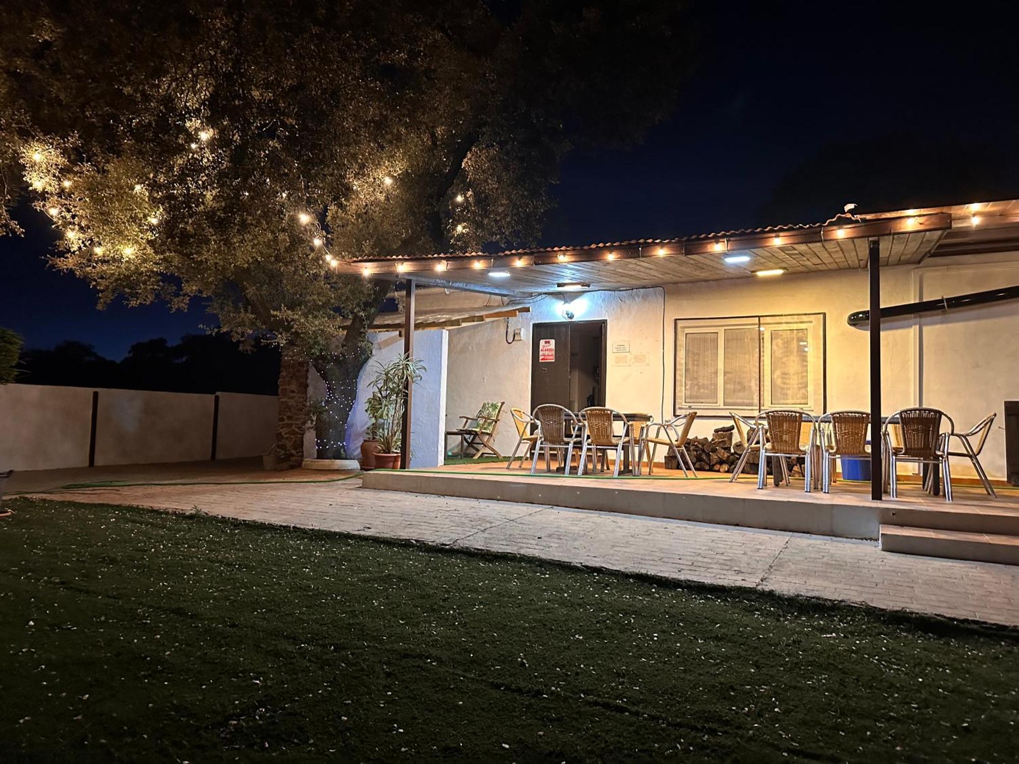 Casa Rural Quejigo Con Piscina 圣奥拉利亚德尔卡拉 外观 照片