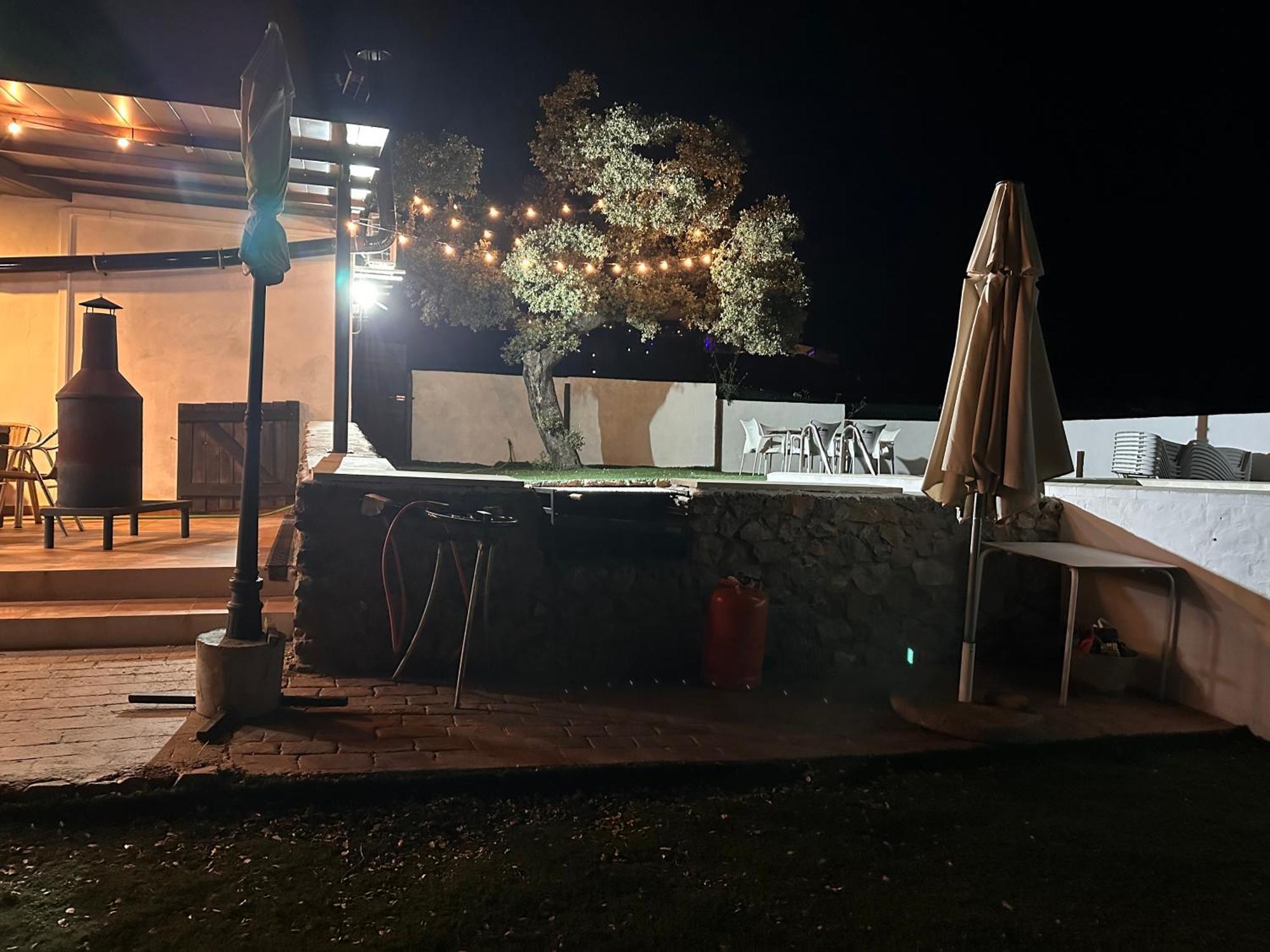 Casa Rural Quejigo Con Piscina 圣奥拉利亚德尔卡拉 外观 照片