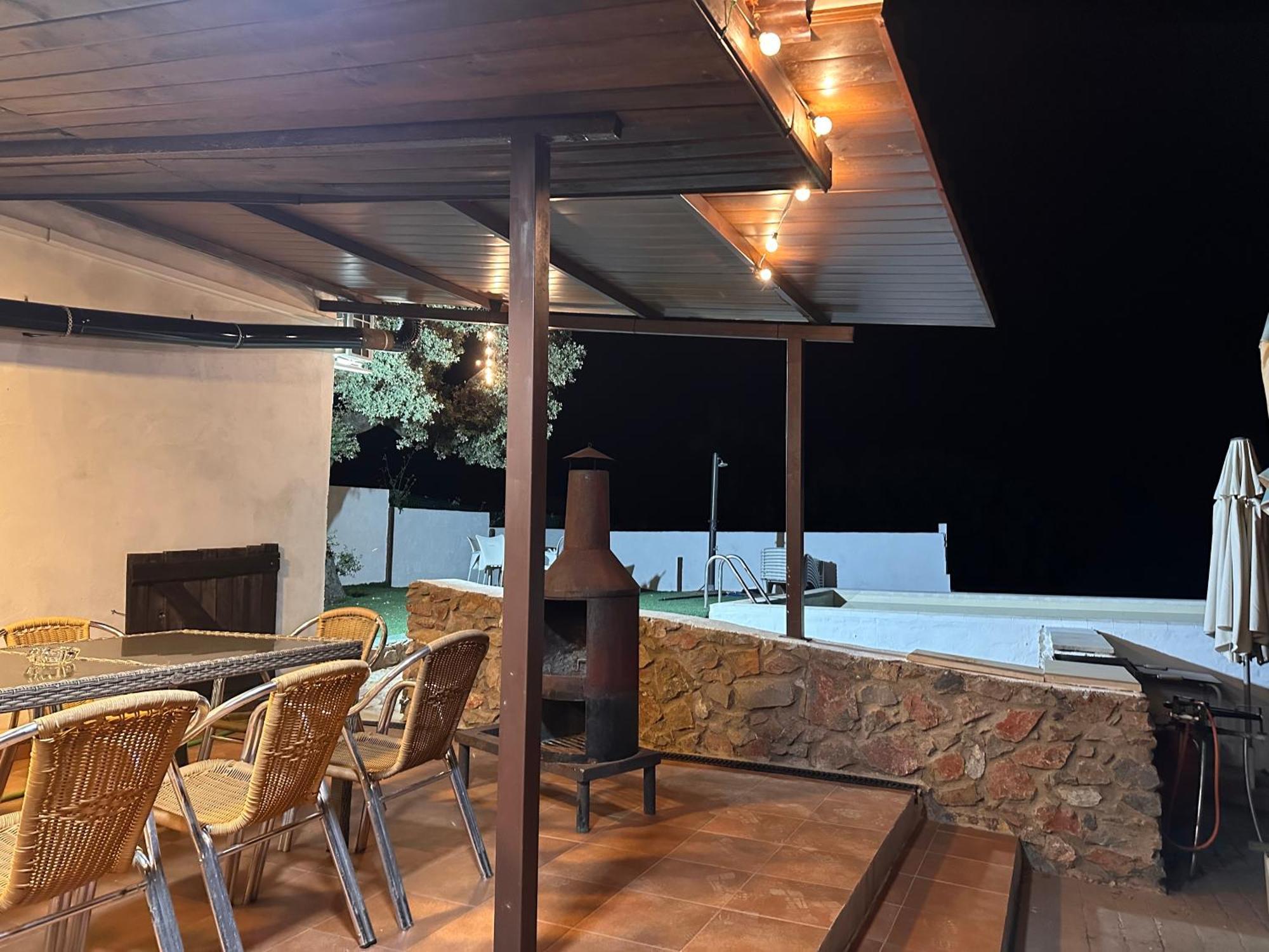 Casa Rural Quejigo Con Piscina 圣奥拉利亚德尔卡拉 外观 照片