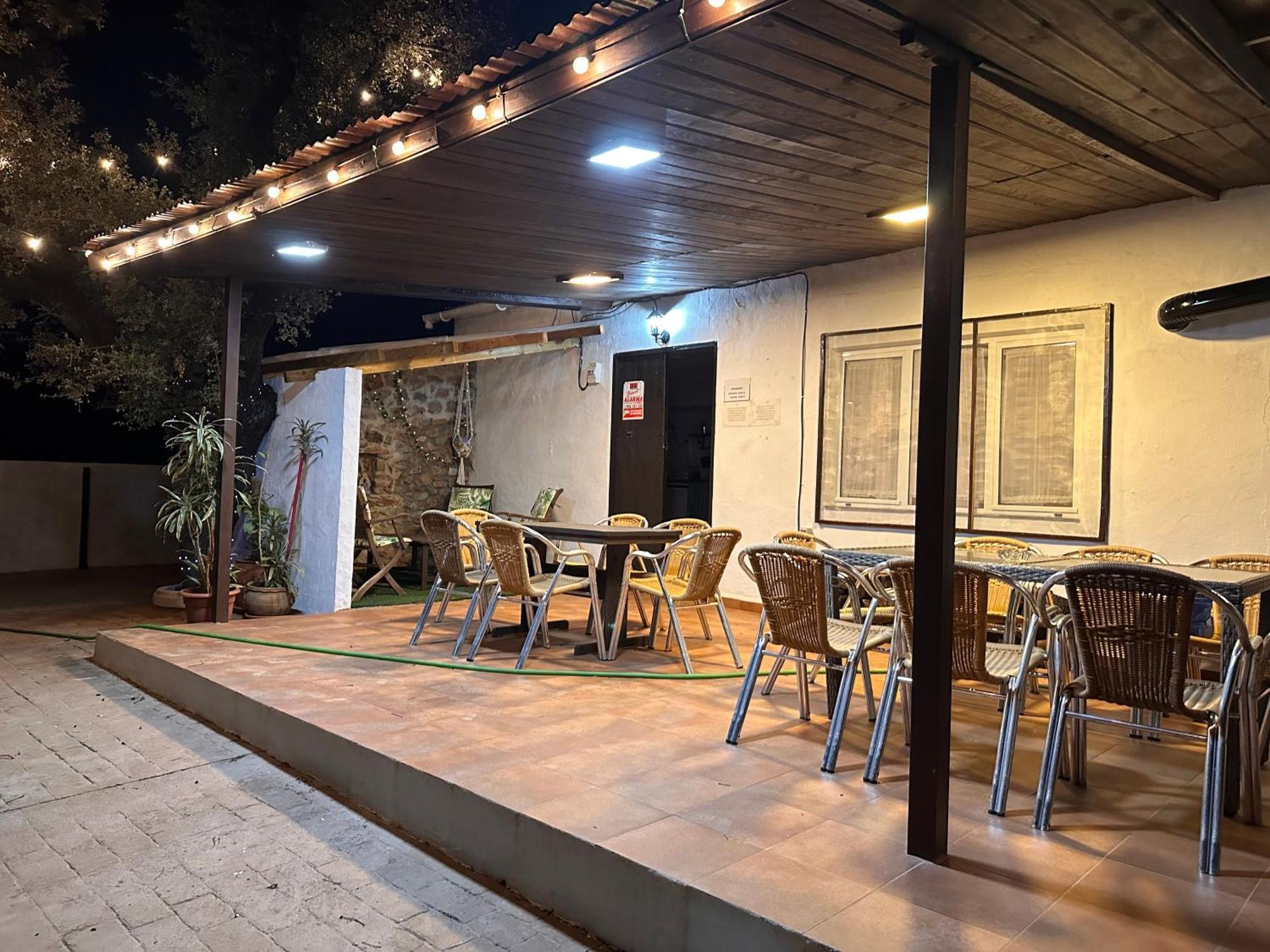 Casa Rural Quejigo Con Piscina 圣奥拉利亚德尔卡拉 外观 照片